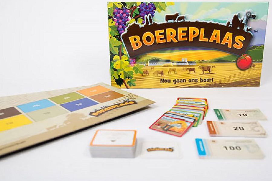 Nuwe baadjie vir Boereplaas-bordspeletjie