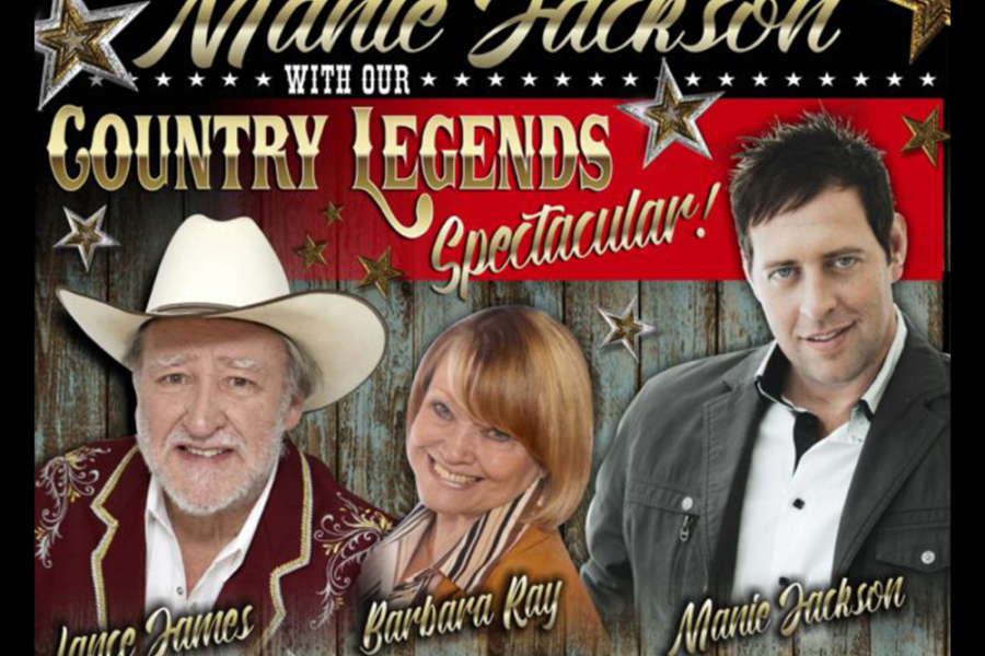 Manie Jackson met Legendes Lance James en Barbara Ray