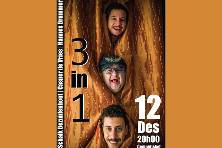 3 in 1 met Casper, Schalk en Hannes