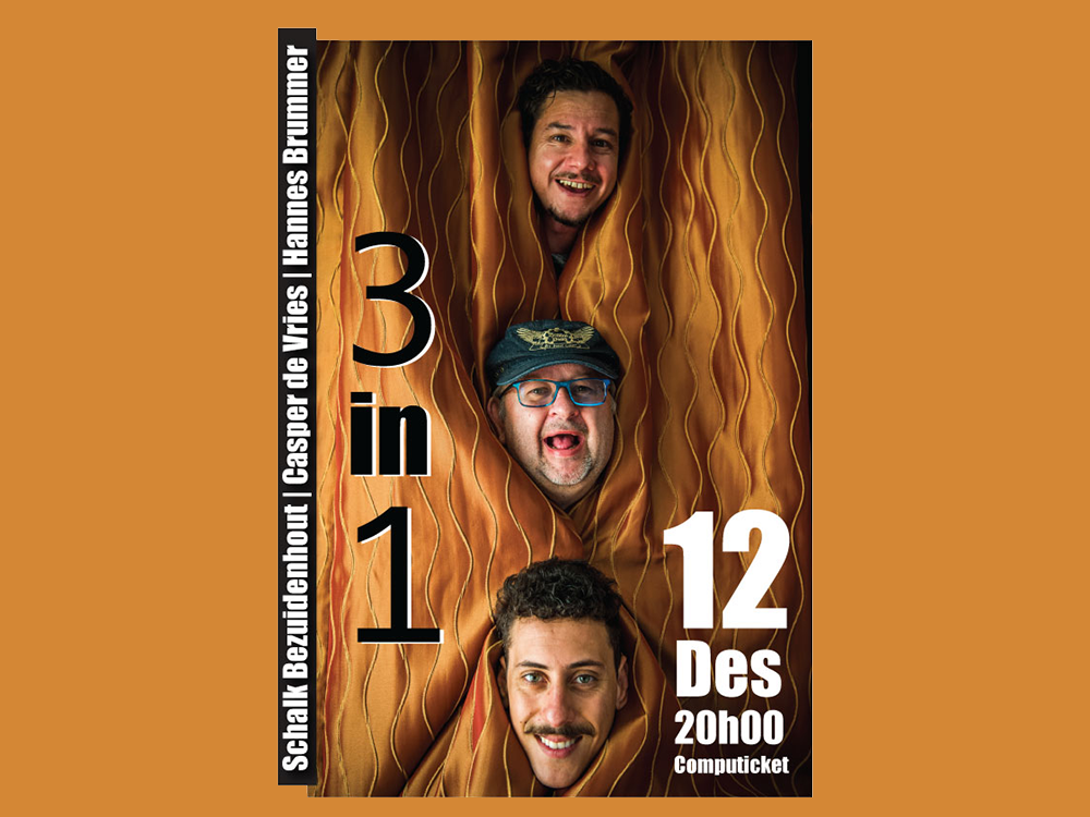3 in 1 met Casper, Schalk en Hannes